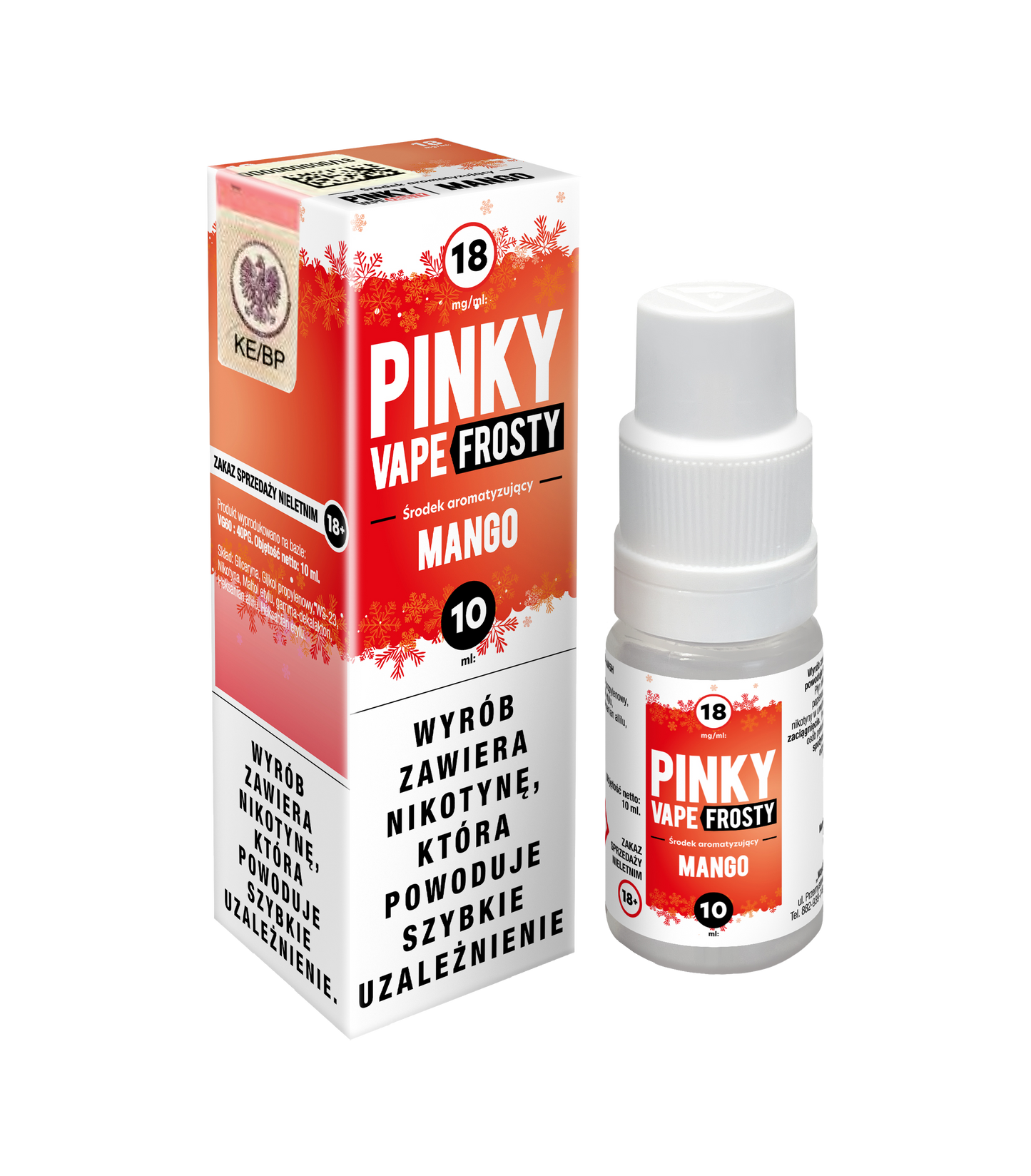 Liquid Pinky Vape Frosty Mango