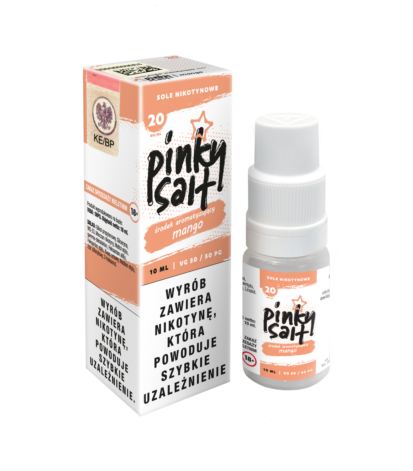 Liquid Pinky Vape Salt Mango