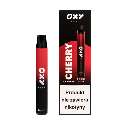 E-papieros jednorazowy OXY ZERO Cherry