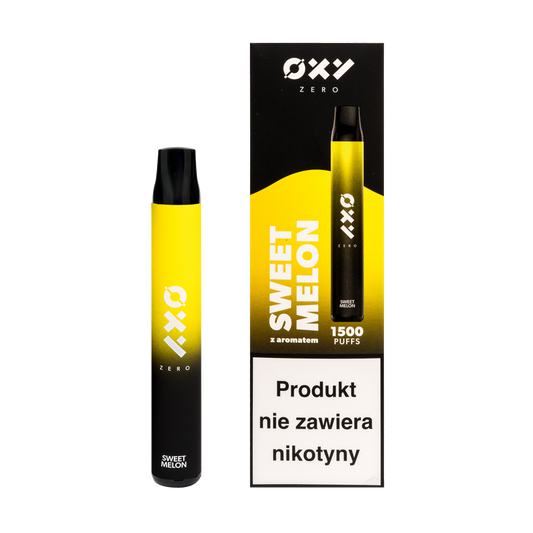 E-papieros jednorazowy OXY ZERO Sweet Melon