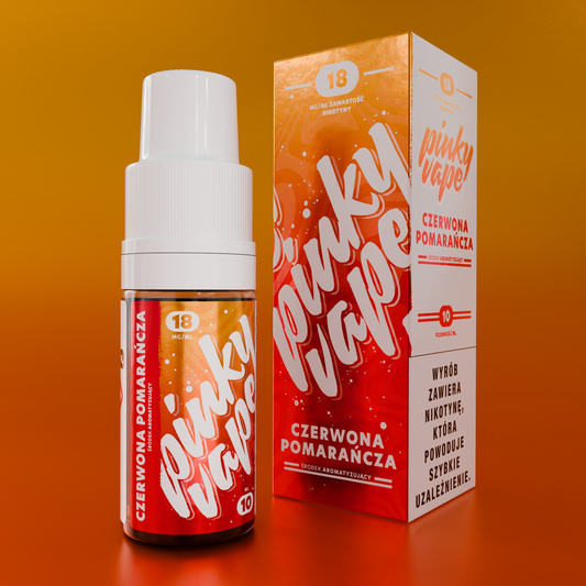 Liquid Pinky Vape Czerwona Pomarańcza