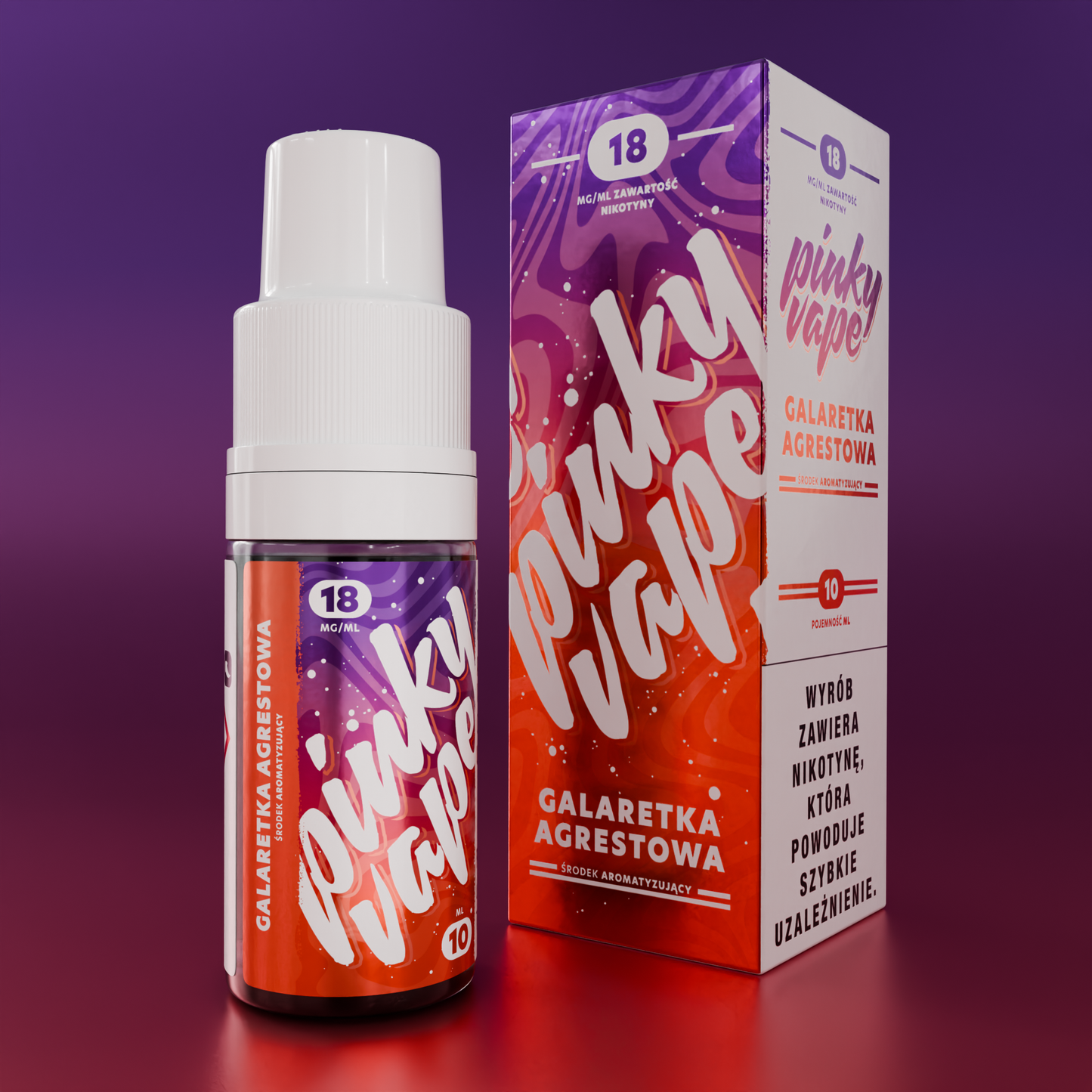 Liquid Pinky Vape Galaretka Agrestowa