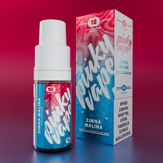 Liquid Pinky Vape Zimna Malina