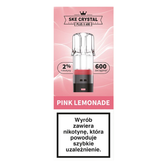 Crystal Plus X 600 Pink Lemonade - BEZ GRZAŁKI