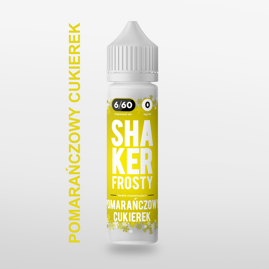 Longfill Shaker Frosty 6ml Pomarańczowy Cukierek