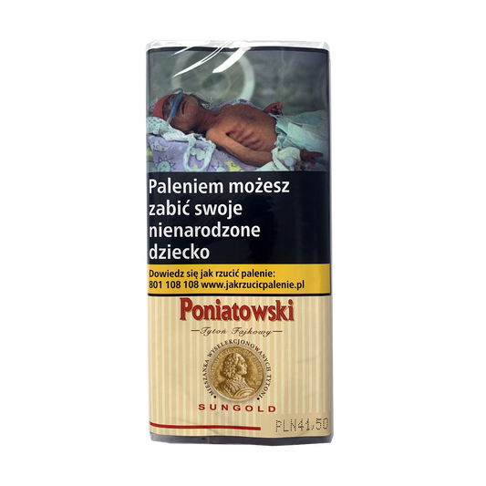 Tytoń Fajkowy Poniatowski Sungold 40g