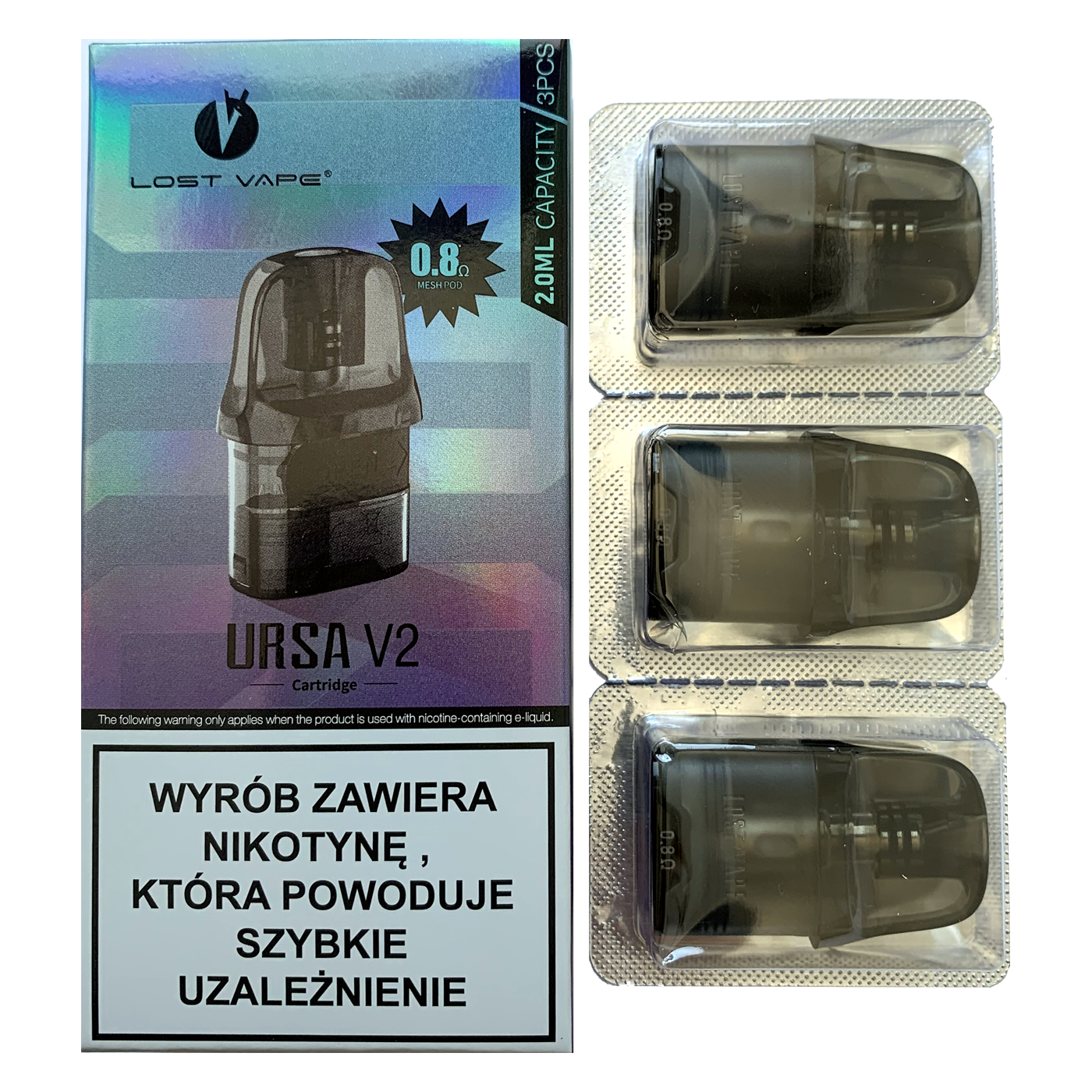 Kartridż POD URSA Nano 0.8Ω