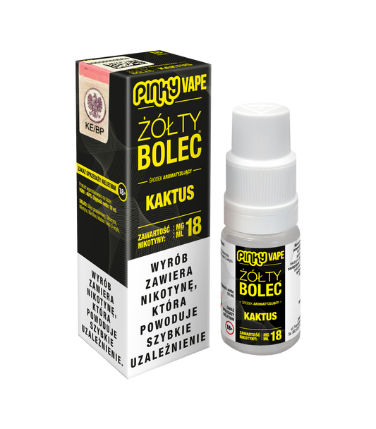 Liquid Pinky Vape Żółty Bolec