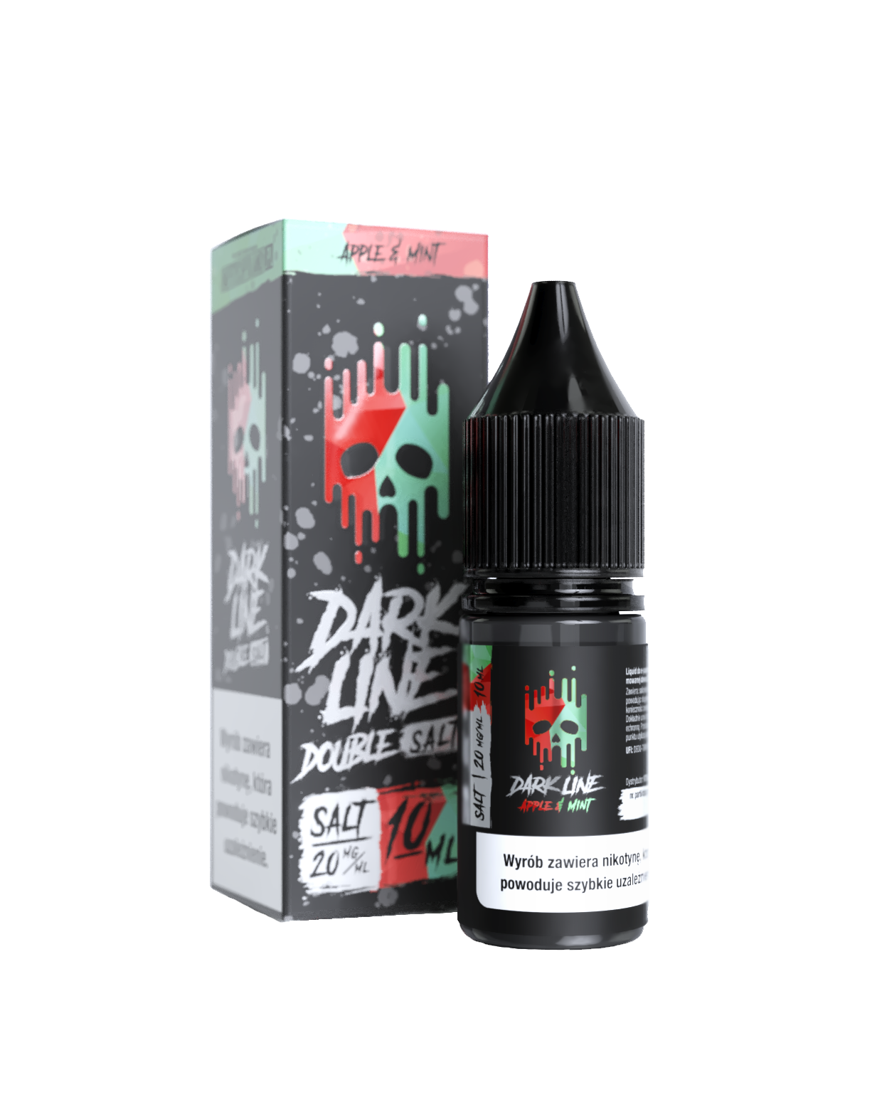 Liquid Dark Line Double Salt Apple Mint