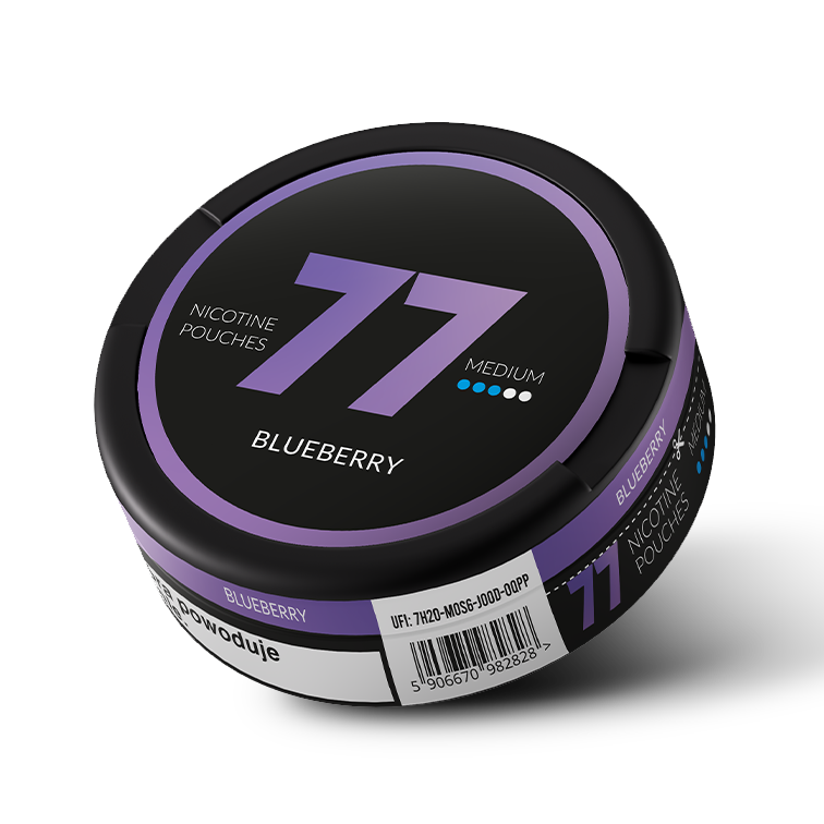 Woreczki nikotynowe 77 Blueberry