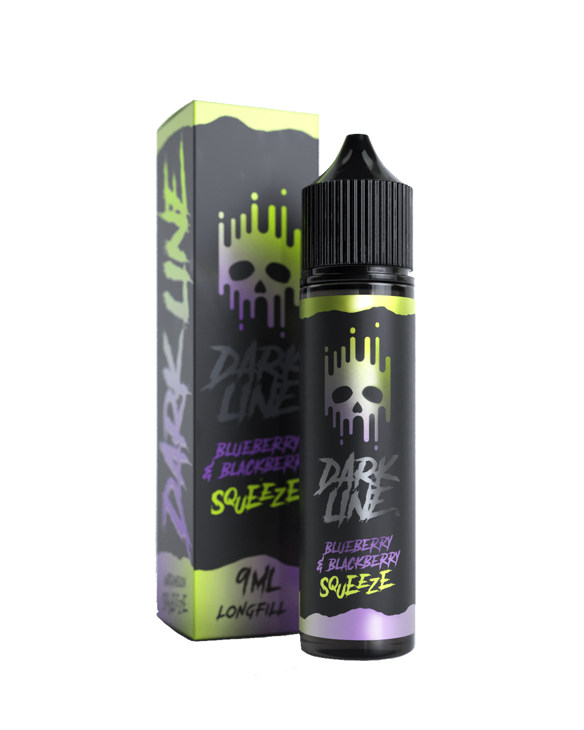 Longfill Dark Line Squeeze 9ml Blueberry Blackberry