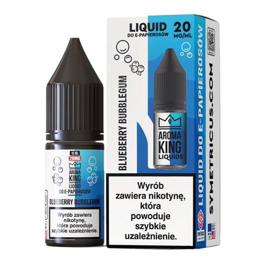 Liquid Aroma King Salt Blueberry Bubblegum