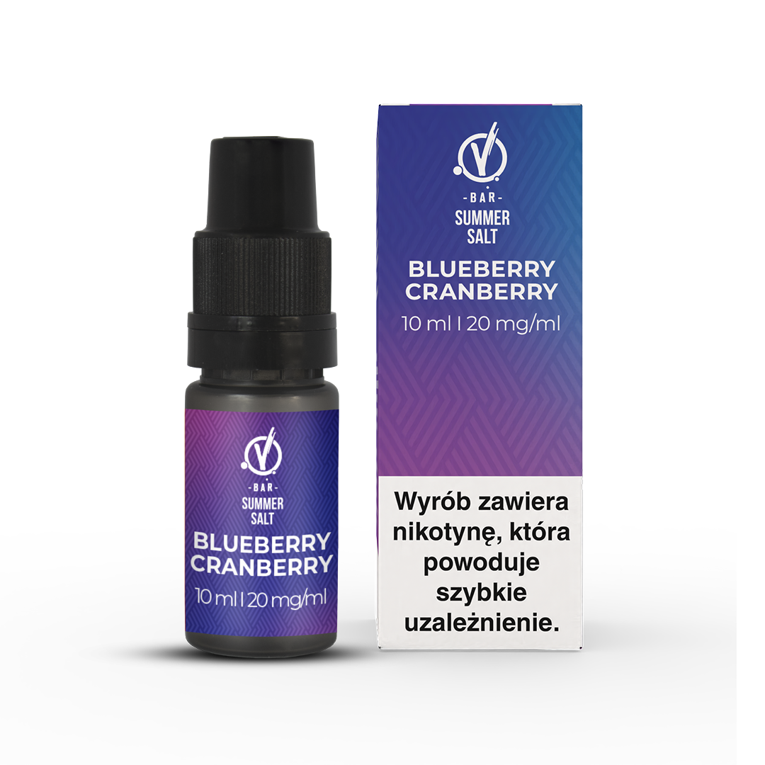 Liquid VBar 10ml Summer Salt Blueberry Cranberry