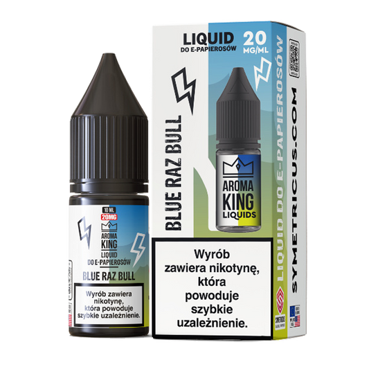 Liquid Aroma King Salt Blue Raz Bull