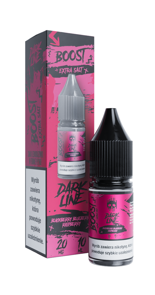 Liquid Dark Line Boost Extra Salt Blackberry Blueberry Raspberry