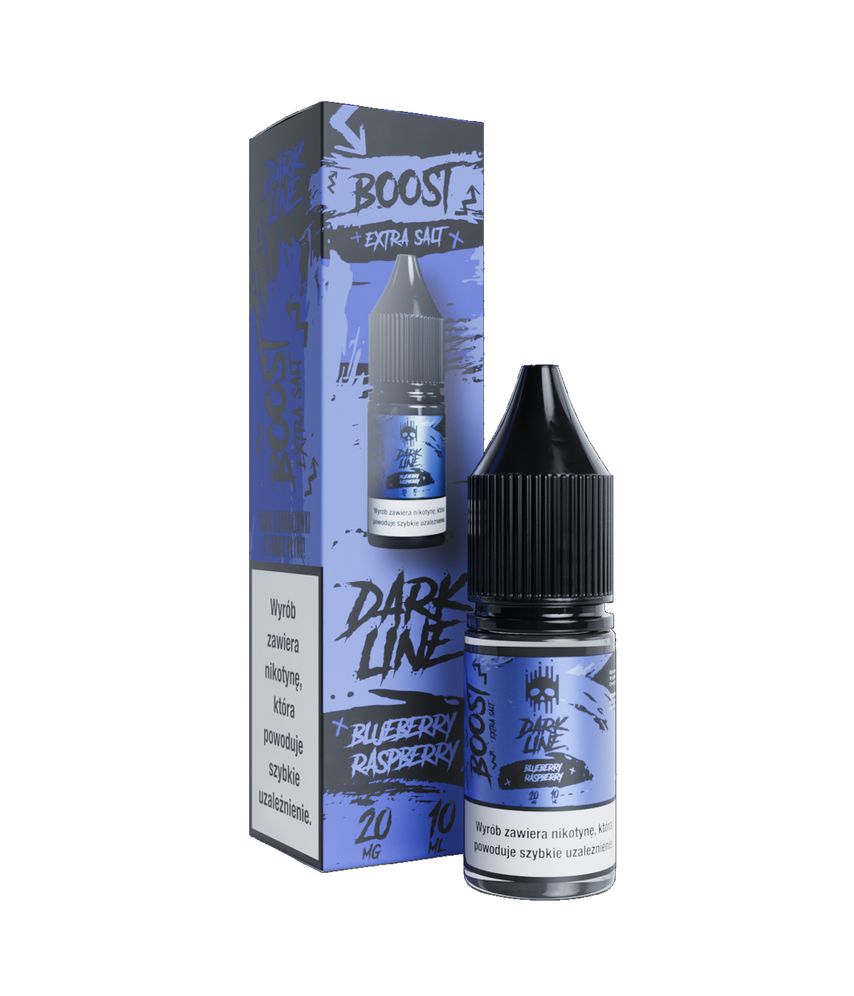 Liquid Dark Line Boost Extra Salt Blueberry Raspberry