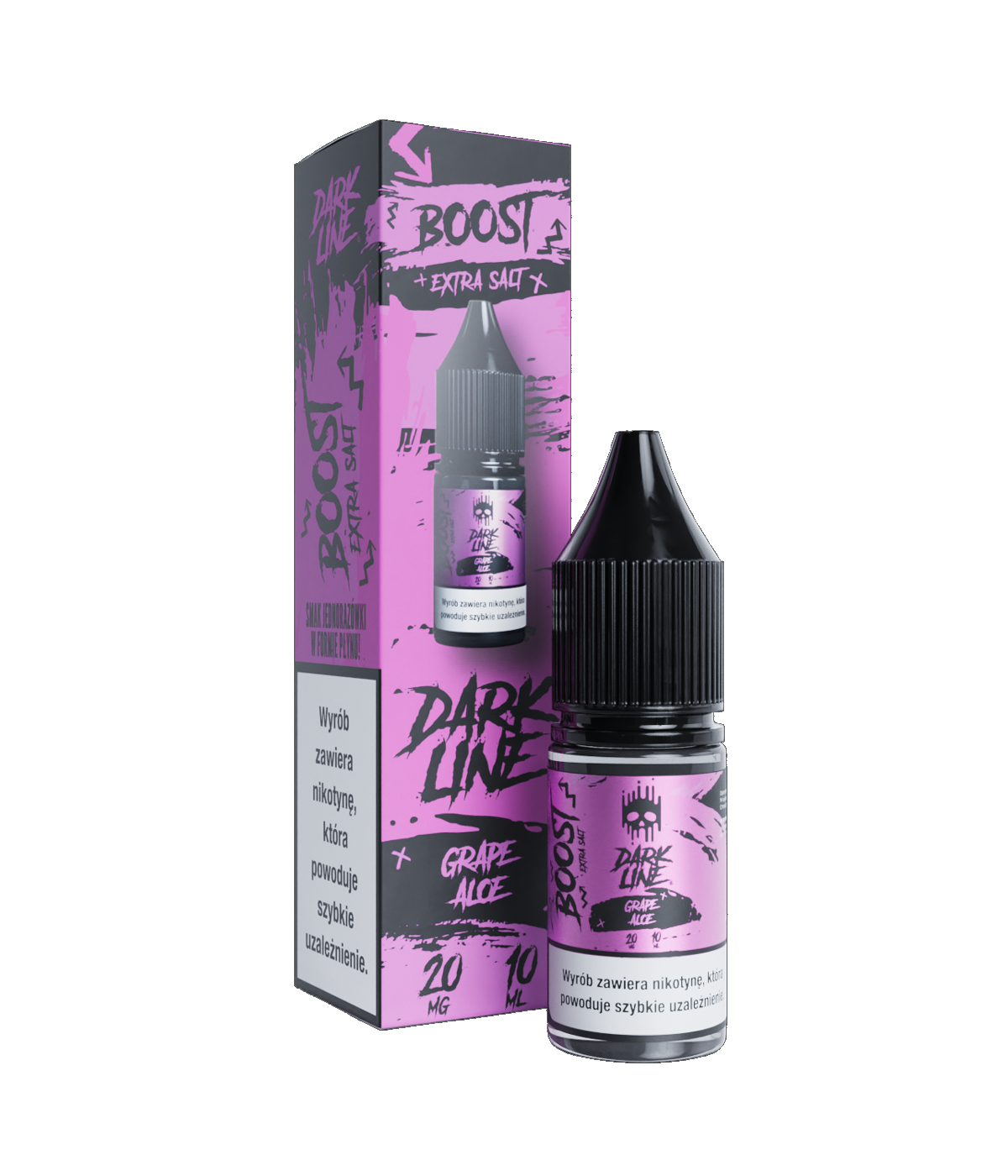 Liquid Dark Line Boost Extra Salt Grape Aloe