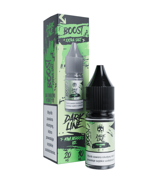 Liquid Dark Line Boost Extra Salt Kiwi Berries Ice