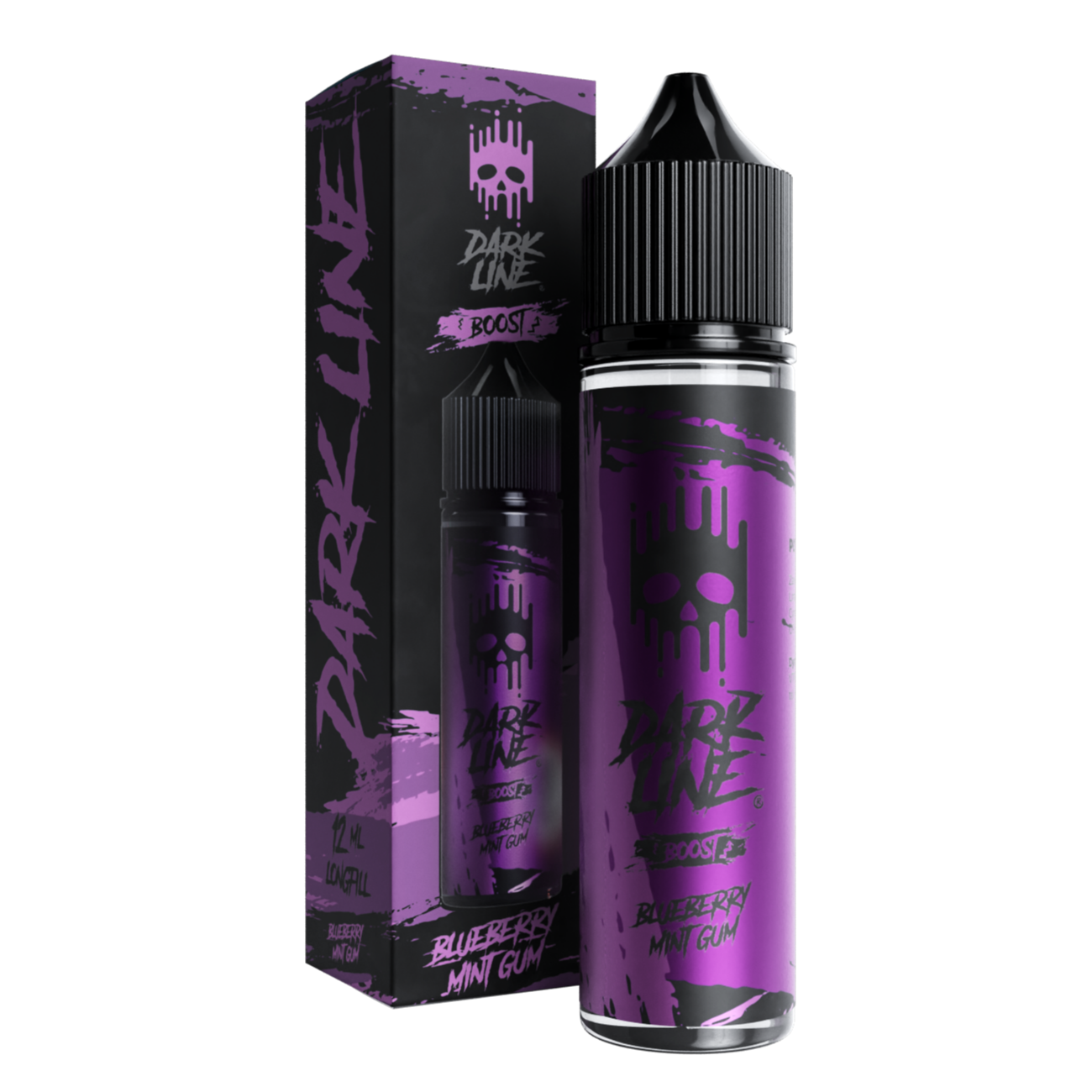 Longfill Dark Line Boost 12ml Blueberry Mint Gum