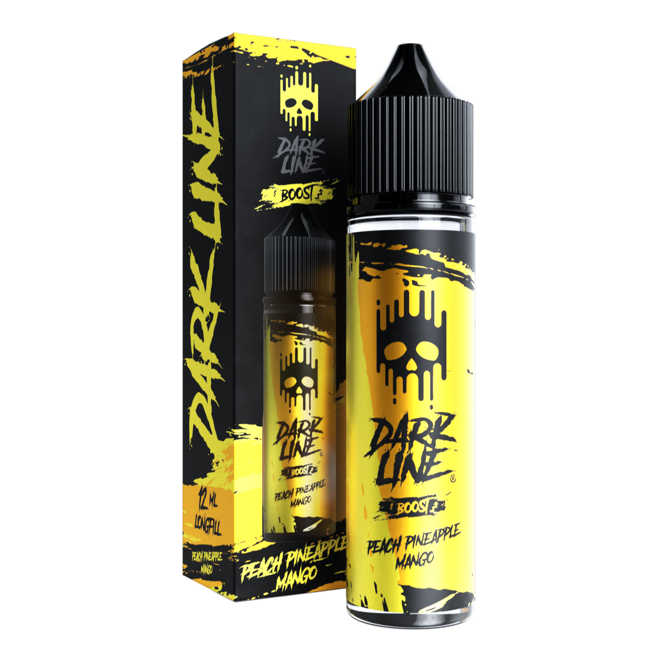 Longfill Dark Line Boost 12ml Peach Pineapple Mango