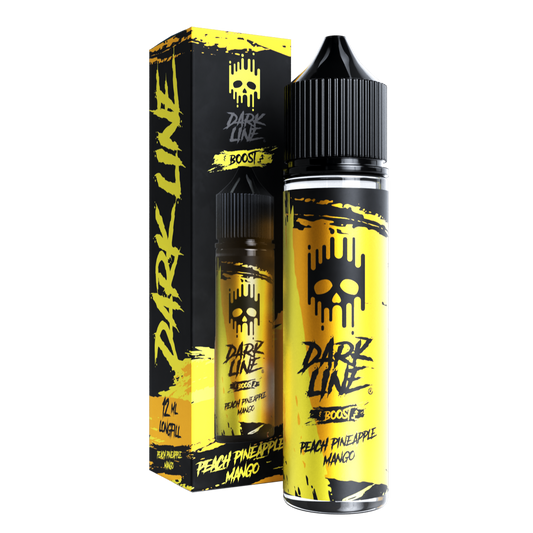 Longfill Dark Line Boost 12ml Peach Pineapple Mango