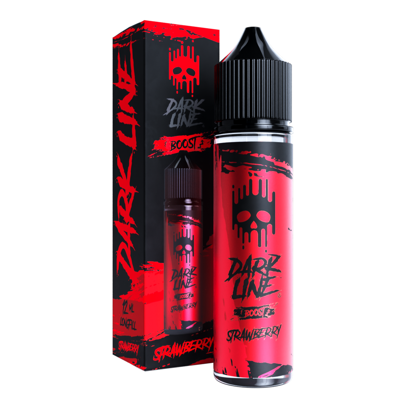 Longfill Dark Line Boost 12ml Strawberry