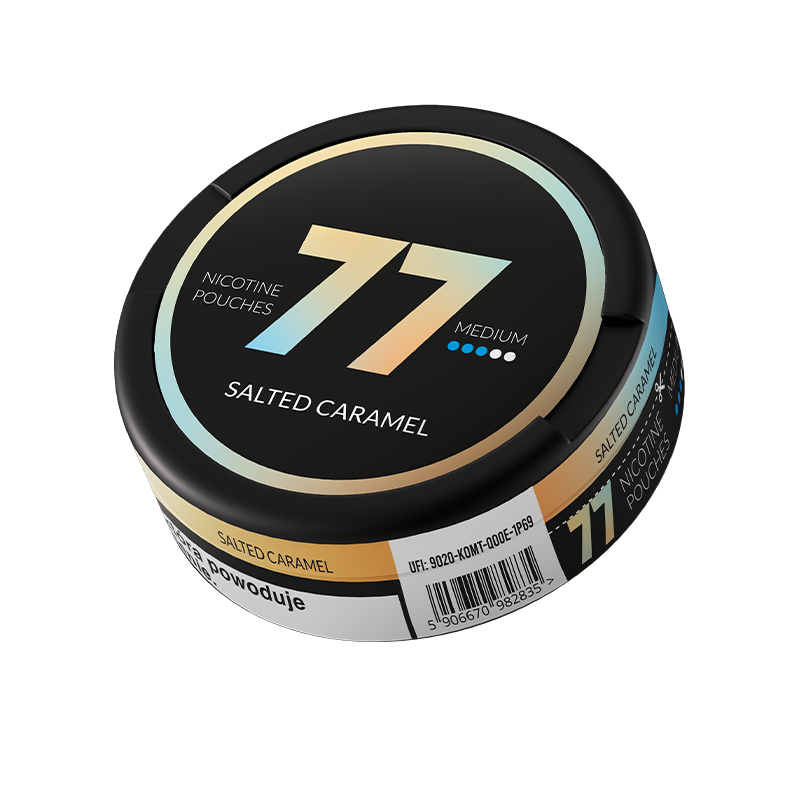 Woreczki nikotynowe 77 Salted Caramel