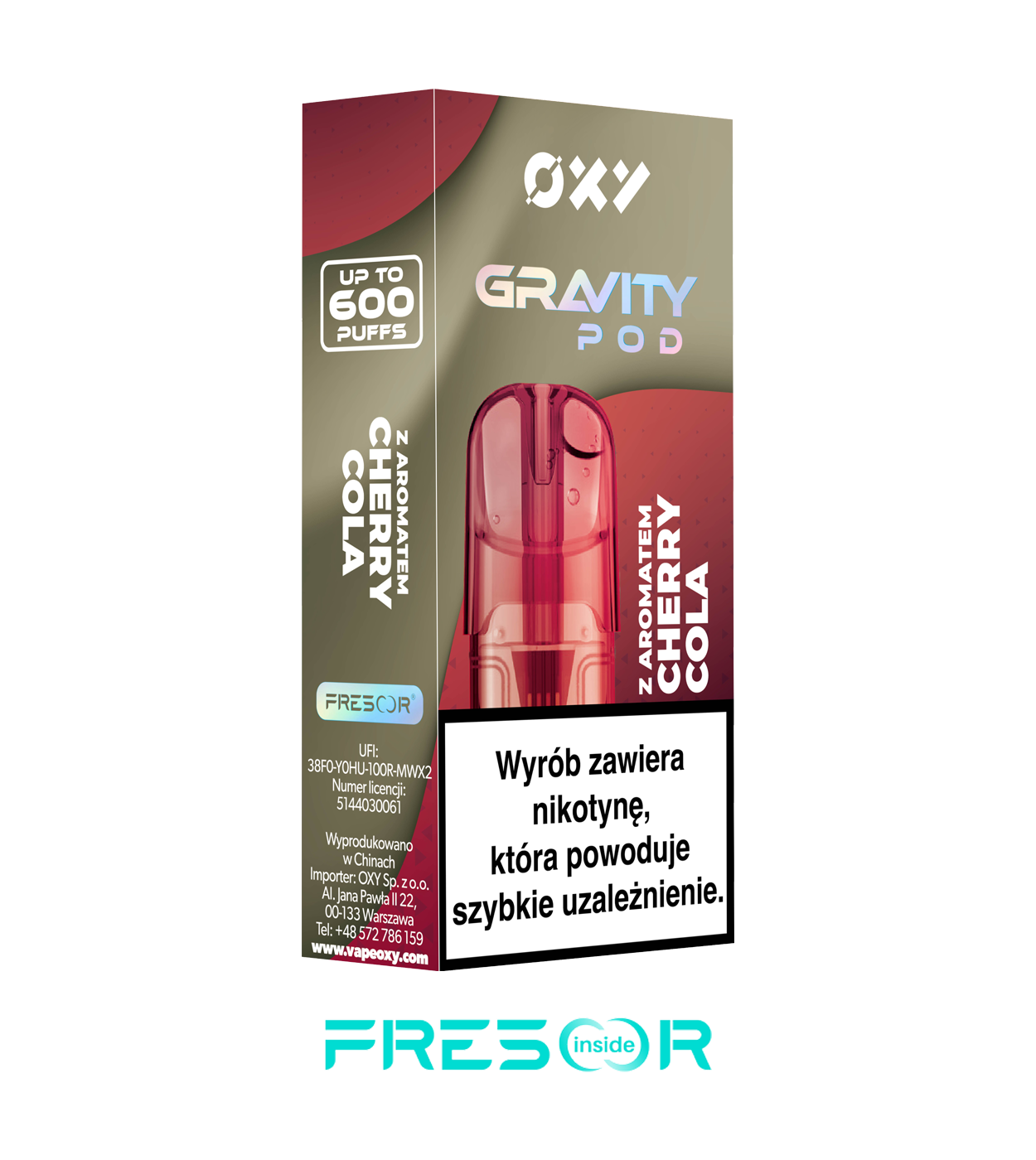 OXY Gravity POD Cherry Cola