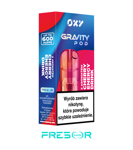 OXY Gravity POD Cherry Energy Drink