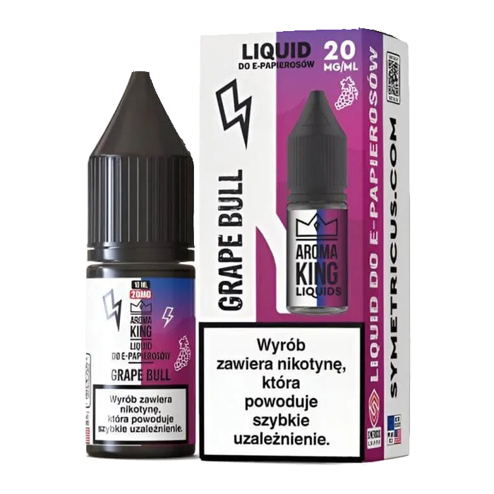 Liquid Aroma King Salt Grape Bull