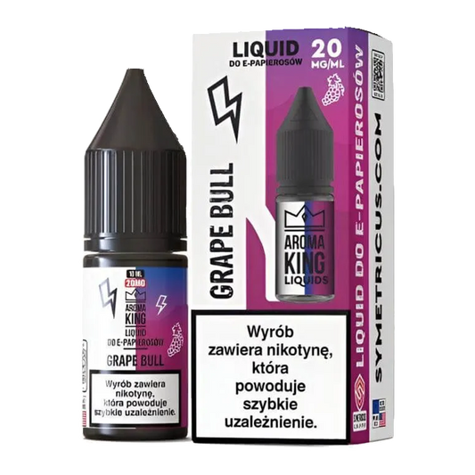 Liquid Aroma King Salt Grape Bull