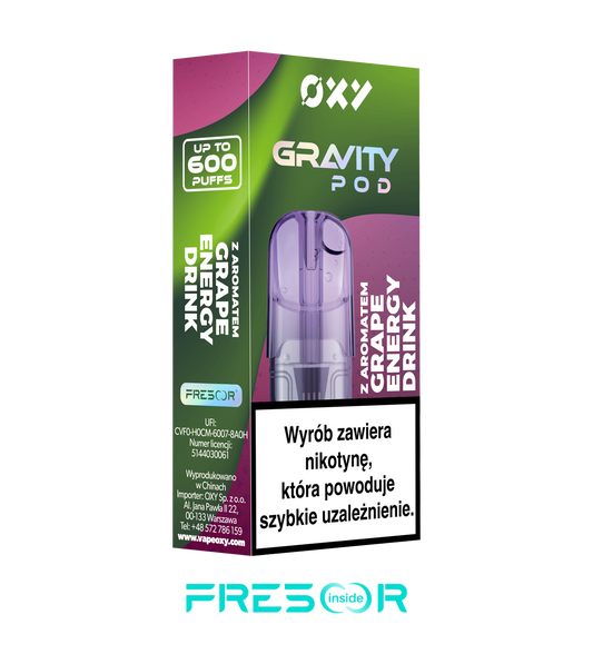 OXY Gravity POD Grape Energy Drink