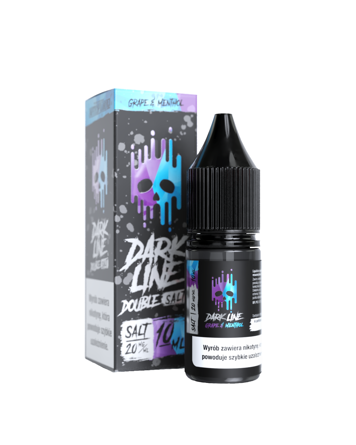 Liquid Dark Line Double Salt Grape Menthol