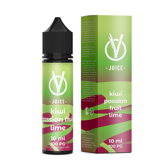 Longfill VJuice 10ml Kiwi Passion Fruit Lime