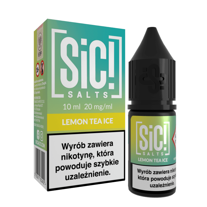 Liquid SiC! Salts Lemon Tea Ice