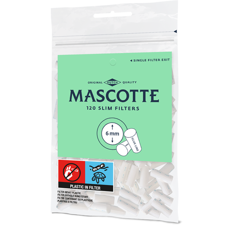 Filtry Mascotte 6mm Slim