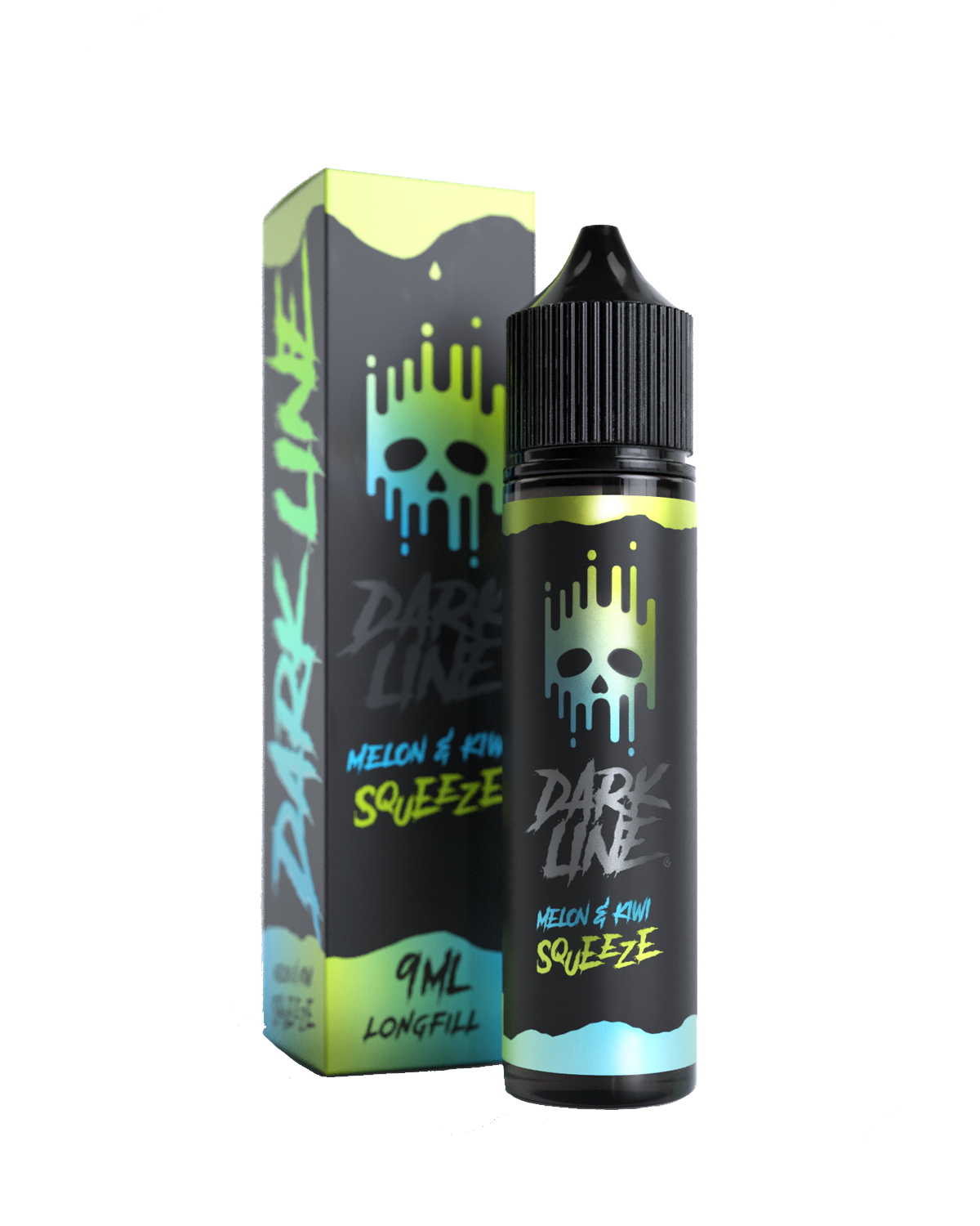 Longfill Dark Line Squeeze 9ml Melon Kiwi