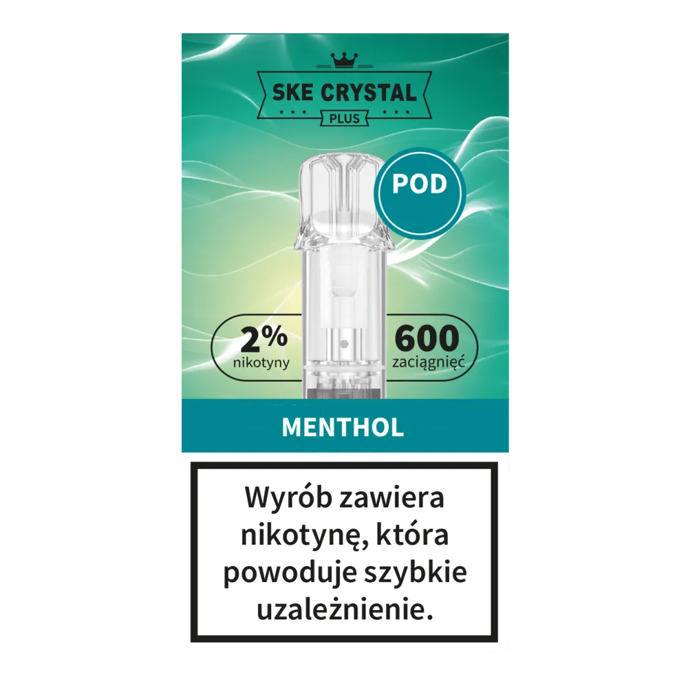 Crystal Plus X 600 Menthol - BEZ GRZAŁKI