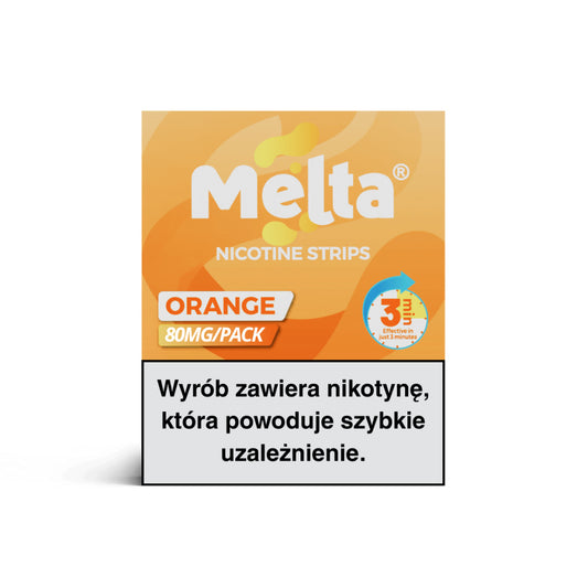 Listki nikotynowe Melta Orange