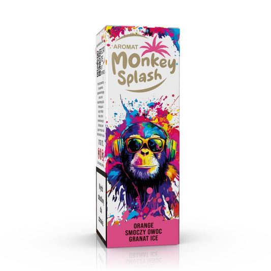 Longfill Monkey Splash 8ml Orange Smoczy Owoc Granat Ice