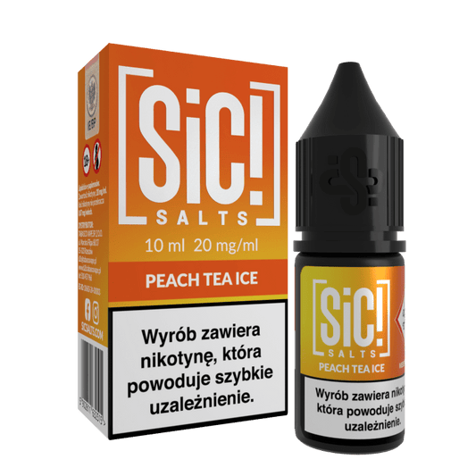 Liquid SiC! Salts Peach Tea Ice