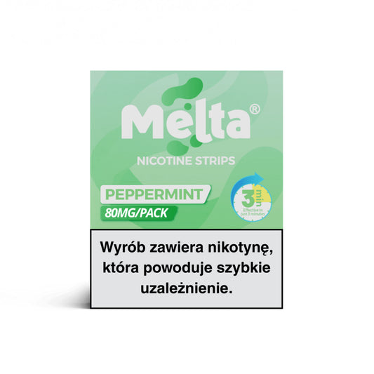 Listki nikotynowe Melta Pepermint