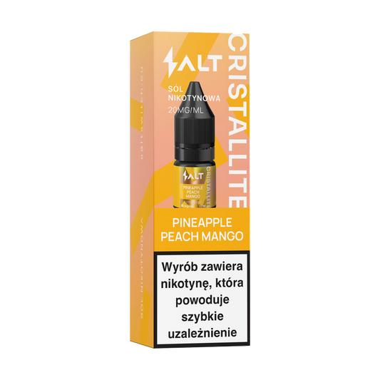 Liquid Cristallite Salt Pineapple Peach Mango