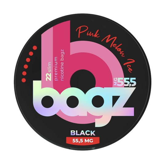 Woreczki nikotynowe Bagz Black Pink Melon Ice