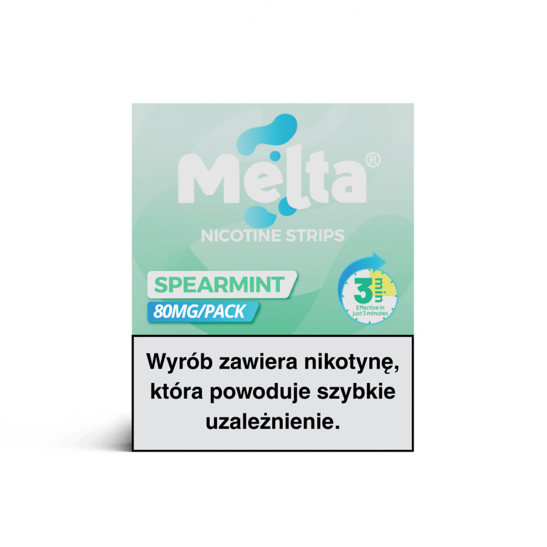 Listki nikotynowe Melta Spearmint