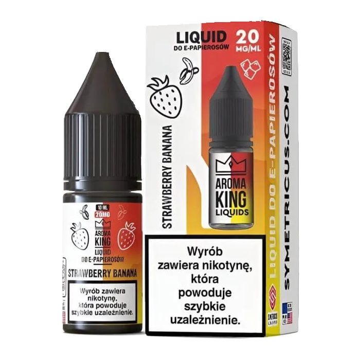 Liquid Aroma King Salt Strawberry Banana