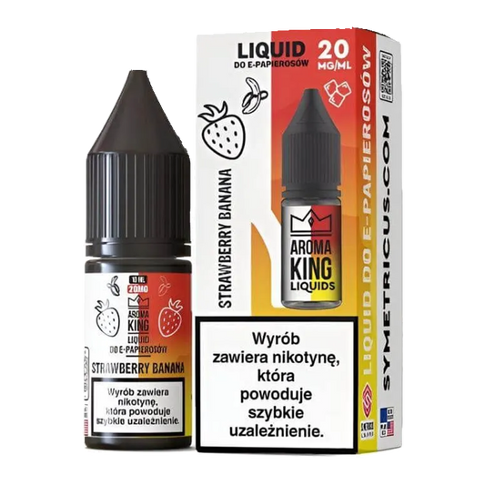 Liquid Aroma King Salt Strawberry Banana