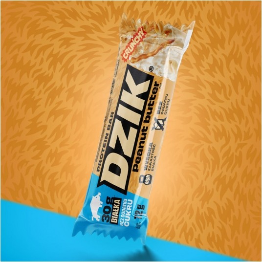 BATON PROTEINOWY DZIK MASŁO ORZECHOWE -zdjęcie numer 1