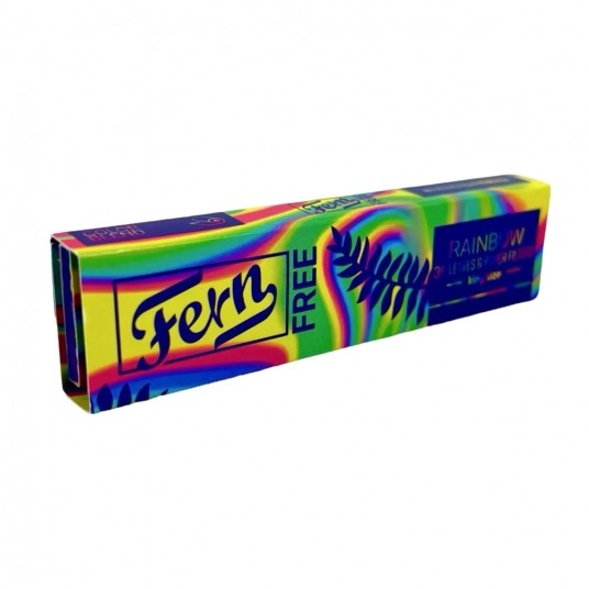 Bibuła papierosowa Fern Rainbow Slim + filtry -zdjęcie numer 1