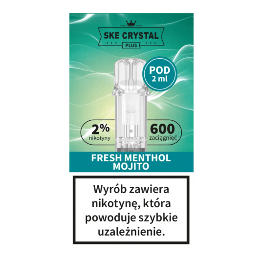 Crystal Plus X 600 Fresh Menthol Mojito -zdjęcie numer 1